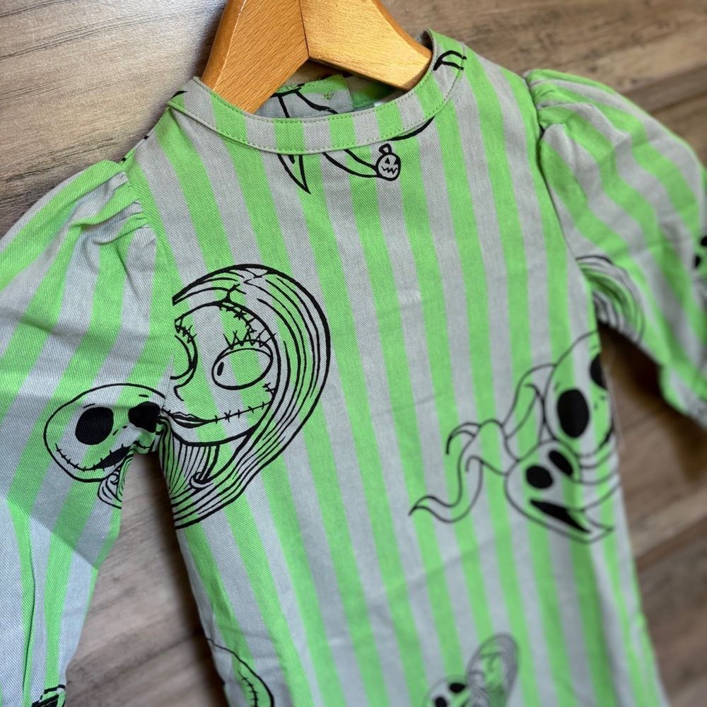 Disney Girls 2T Nightmare Before Christmas Jack Skellington Dress Halloween
